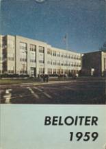 Beloit Memorial High School 1959 yearbook cover photo