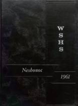 West Salem High School 1961 yearbook cover photo