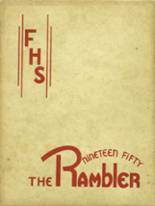 Forest High School 1950 yearbook cover photo