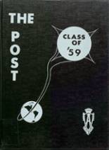 Atwood-Hammond High School 1959 yearbook cover photo