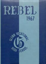 Glenn High School 1967 yearbook cover photo
