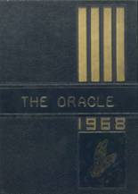 Oakfield-Alabama High School 1968 yearbook cover photo