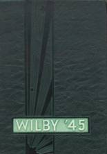 Wilby High School 1945 yearbook cover photo