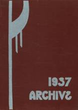 Norwich High School 1937 yearbook cover photo