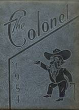 McComb High School 1954 yearbook cover photo