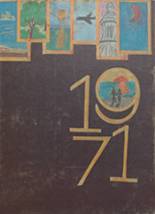 Queen of Peace High School 1971 yearbook cover photo