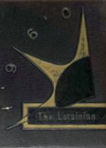 Loraine High School 1960 yearbook cover photo