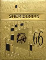 Sheridan Community High School 1966 yearbook cover photo