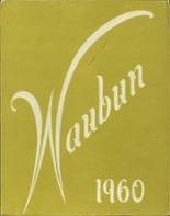 Waupun High School 1960 yearbook cover photo