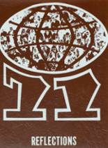 1971 Western Dubuque High School Yearbook from Epworth, Iowa cover image