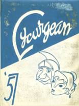 West Covina High School 1957 yearbook cover photo