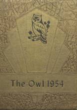1954 Smith County High School Yearbook from Carthage, Tennessee cover image