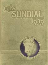 Sunset High School 1939 yearbook cover photo