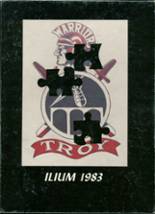 Troy High School 1983 yearbook cover photo