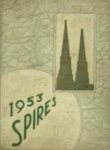 1953 Cathedral High School Yearbook from New york, New York cover image