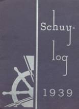 Schuyler High School 1939 yearbook cover photo