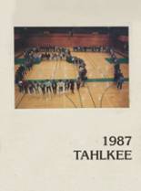 Tumwater High School 1987 yearbook cover photo