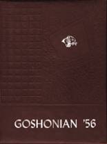 Goshen Union High School 1956 yearbook cover photo