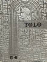 1941 Toulon High School Yearbook from Toulon, Illinois cover image