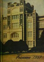 Baton Rouge High School 1957 yearbook cover photo