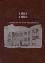 Bloomfield High School 1983 yearbook cover photo