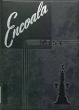 Enterprise High School 1954 yearbook cover photo