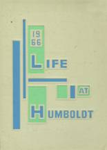 Humboldt High School 1966 yearbook cover photo