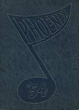 1954 Janesville High School Yearbook from Janesville, Wisconsin cover image