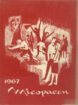 Franklin Pierce High School 1967 yearbook cover photo