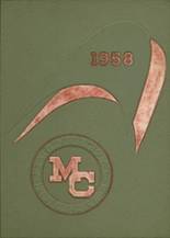 1958 Mt. Clemens High School Yearbook from Mt. clemens, Michigan cover image