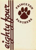 Princeton High School 1984 yearbook cover photo