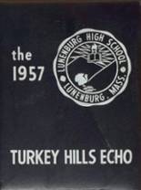 Lunenburg High School 1957 yearbook cover photo