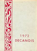 Decatur High School 1972 yearbook cover photo