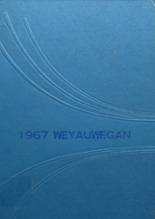 Weyauwega High School 1967 yearbook cover photo