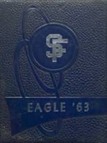 Sanford-Fritch High School 1963 yearbook cover photo