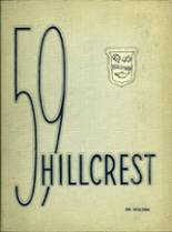 Bloomfield Hills High School 1959 yearbook cover photo