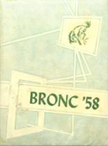 Kern Valley High School 1958 yearbook cover photo
