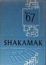 1967 Shakamak High School Yearbook from Jasonville, Indiana cover image