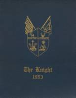 Catholic Memorial High School 1953 yearbook cover photo