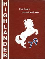 Laurel Highlands High School 1979 yearbook cover photo