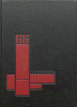 1966 Mark Smith & Lasseter High School Yearbook from Macon, Georgia cover image