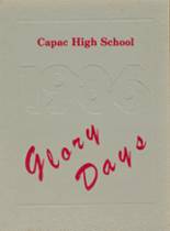 Capac High School 1986 yearbook cover photo
