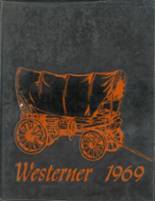 West High School 1969 yearbook cover photo