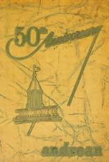 Andrews School for Girls 1960 yearbook cover photo
