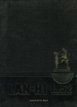 Lanphier High School 1952 yearbook cover photo