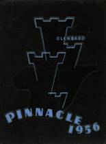 Glenbard High School 1956 yearbook cover photo