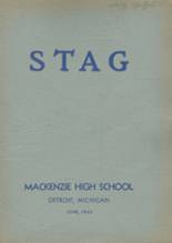 1943 Mackenzie High School Yearbook from Detroit, Michigan cover image