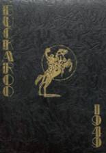 Goodland High School 1949 yearbook cover photo