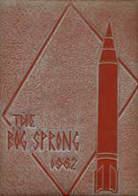 Big Spring High School 1962 yearbook cover photo