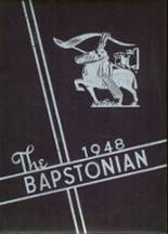 John Bapst Memorial High School 1948 yearbook cover photo